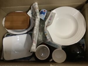 佐用郡佐用町で引き取り回収から処分までした食器