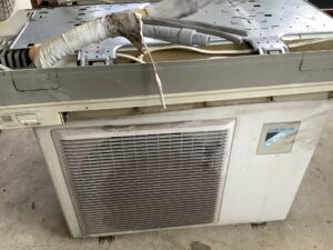 兵庫県相生市で取り外し回収から処分までしたエアコン