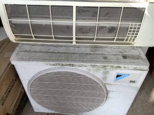 兵庫県姫路市で取り外し回収から処分までしたエアコン