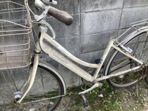 兵庫県相生市で引き取り回収から処分までした自転車