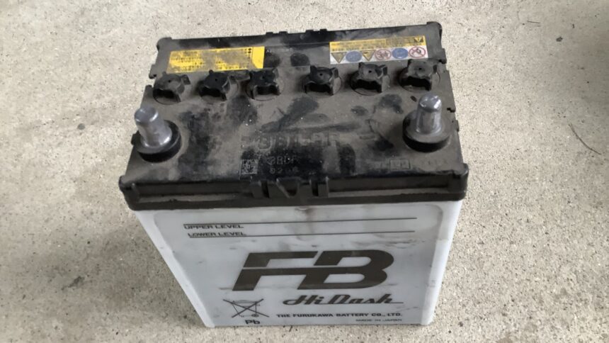 兵庫県相生市で引き取り回収から処分までしたバッテリー