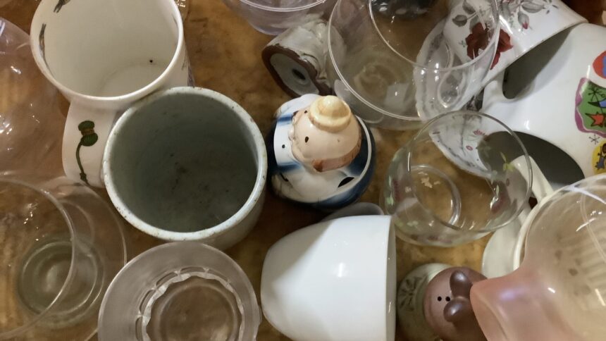 兵庫県姫路市で引き取り回収から処分までした食器