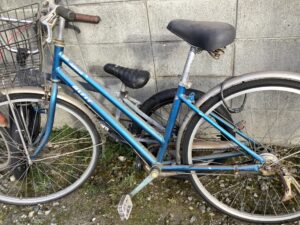 兵庫県相生市で引き取り回収から処分までした自転車