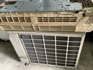 兵庫県宍粟市で取り外し回収から処分までしたエアコン