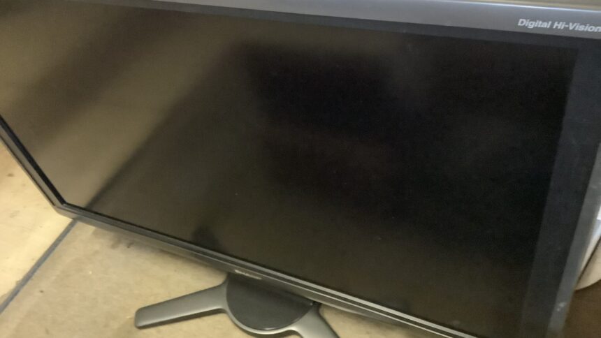 赤穂郡上郡町で引き取り回収から処分までしたテレビ