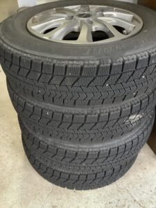 兵庫県相生市で引き取り回収から処分までしたアルミタイヤ