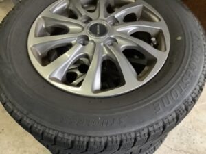 兵庫県相生市で引き取り回収から処分までしたアルミタイヤ