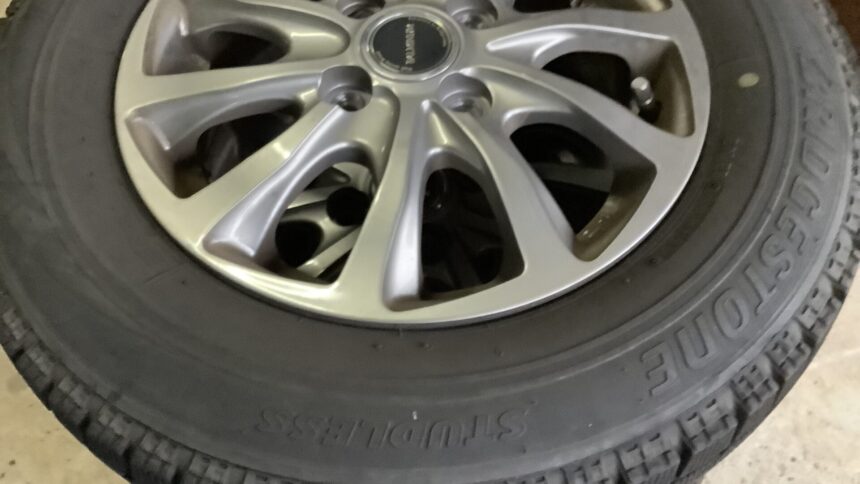 兵庫県相生市で引き取り回収から処分までしたアルミタイヤ