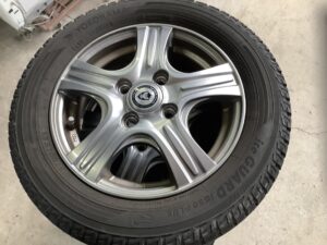 赤穂郡上郡町で引き取り回収から処分までしたアルミタイヤ
