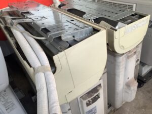 赤穂郡上郡町で取り外し回収から処分までしたエアコン