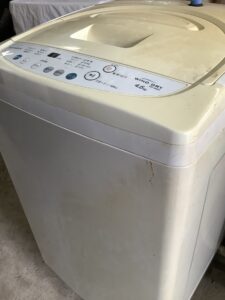 兵庫県宍粟市で引き取り回収から処分までした洗濯機