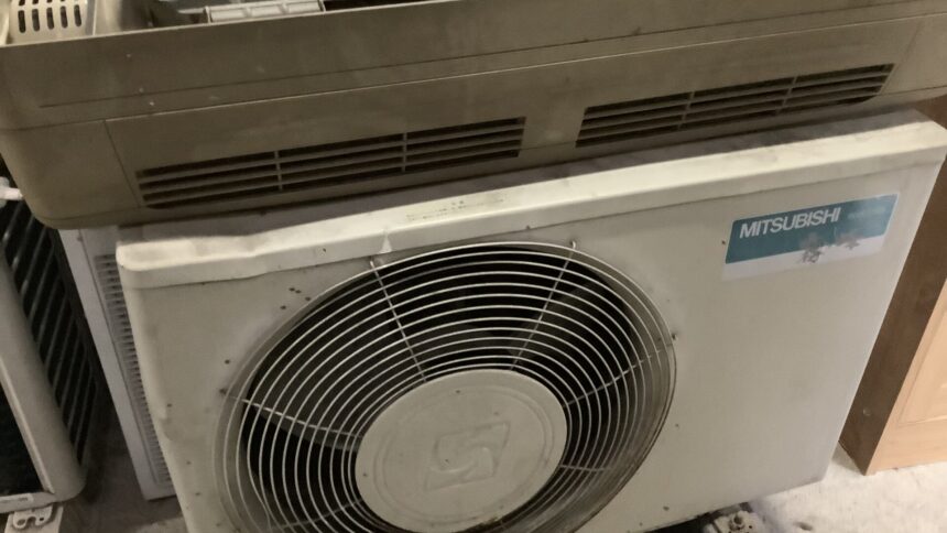 赤穂郡上郡町で取り外し回収から処分までしたエアコン
