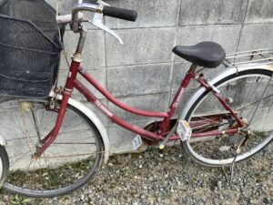 兵庫県相生市で引き取り回収から処分までした自転車