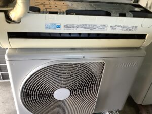 兵庫県たつの市で取り外し回収から処分までしたエアコン