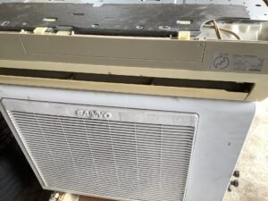 兵庫県姫路市で取り外し回収から処分までしたエアコン