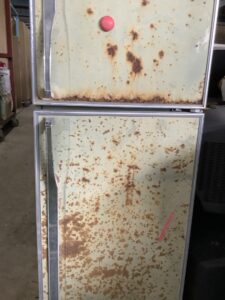 兵庫県宍粟市で引き取り回収から処分までした冷蔵庫