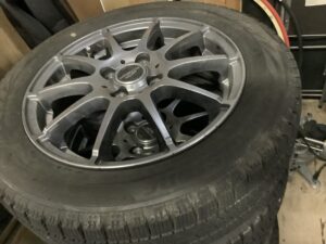 兵庫県たつの市で引き取り回収から処分までしたアルミタイヤ